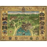 Harry Potter Hogwarts Map 1500pc Jigsaw Puzzle Extra Image 1 Preview